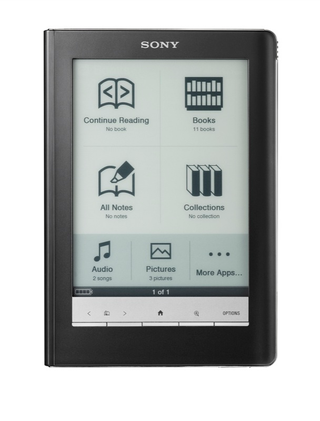Illustration for article titled Sony's Pocket and Touch Ebook Readers Priced to Move; Promises Wireless Next